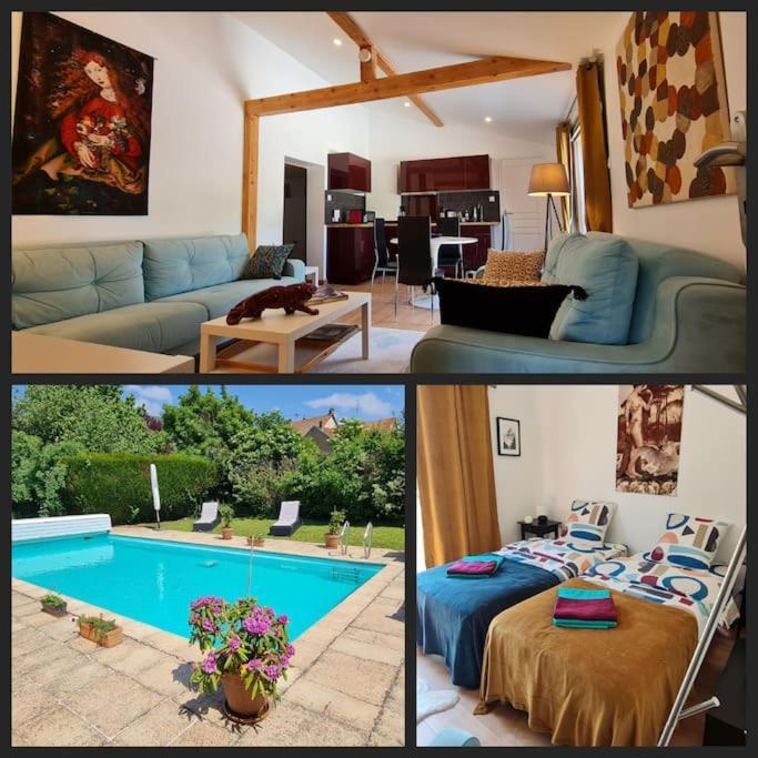 شقة Alsace Bas-Rhin Logis Independant Avec Piscine Privee Alteckendorf المظهر الخارجي الصورة